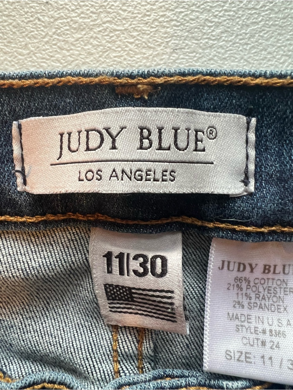 Judy Blue Light Blue Skinny Jeans - Los Angeles Label